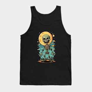 Chibi Skeleton Tank Top